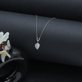 925 Sterling Silver Leaf Pendant with Chain